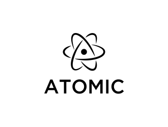 atomic logo design by oke2angconcept