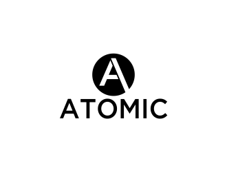 atomic logo design by oke2angconcept