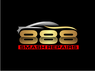 888 Smash Repairs logo design by icha_icha