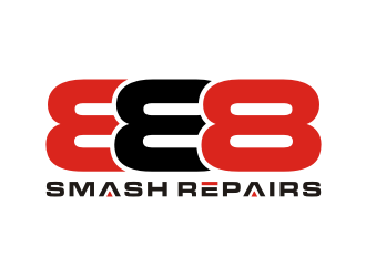 888 Smash Repairs logo design by Franky.