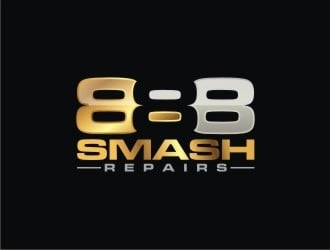 888 Smash Repairs logo design by agil