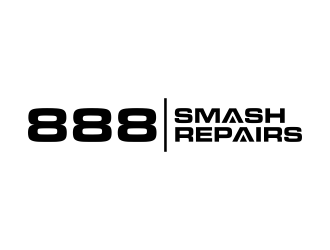 888 Smash Repairs logo design by p0peye