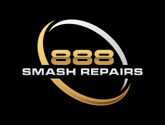 888 Smash Repairs logo design by lexipej