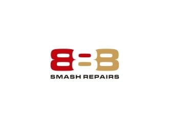 888 Smash Repairs logo design by bombers