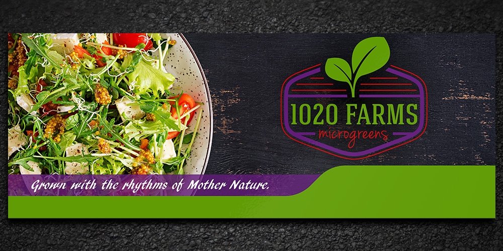 1020 farms logo design by Gelotine