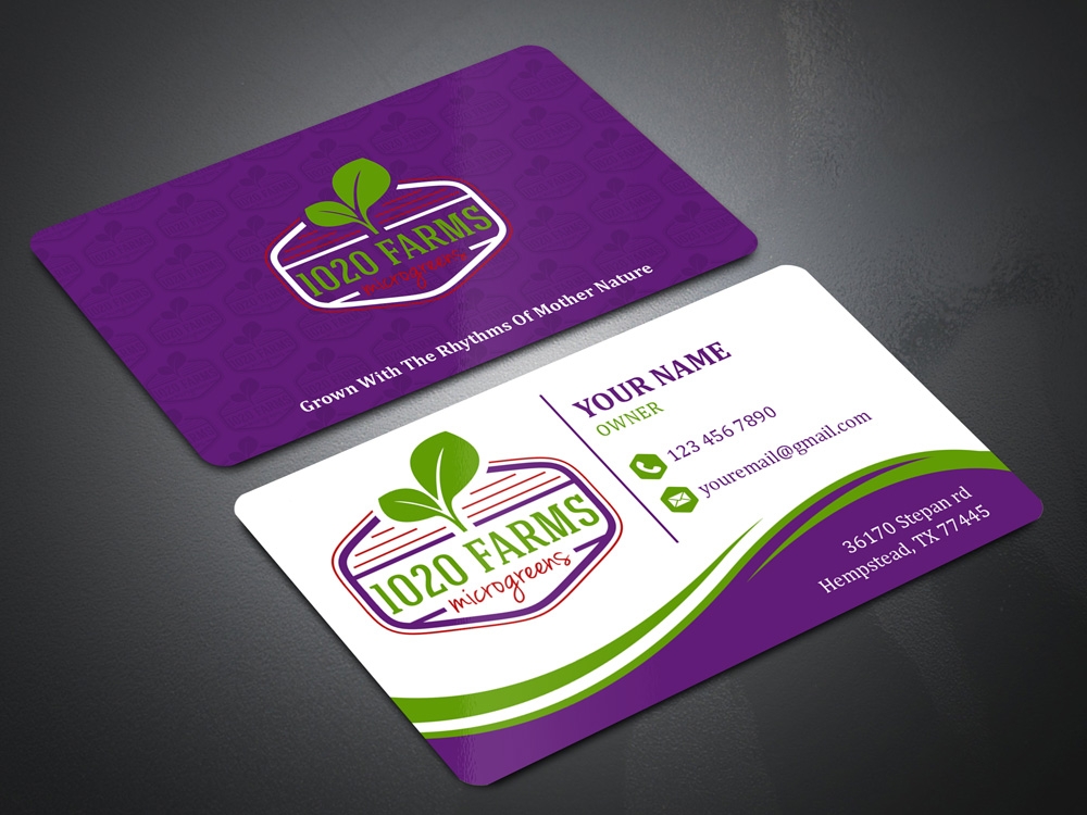 1020 farms logo design by Gelotine