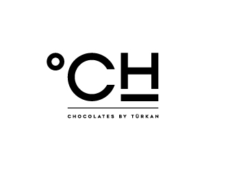 °Ch - (chocolates by Türkan) logo design by wongndeso