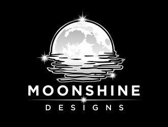 Moonshine Designs logo design by hidro