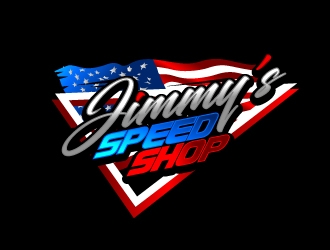 Jimmy’s Speed Shop logo design by aRBy