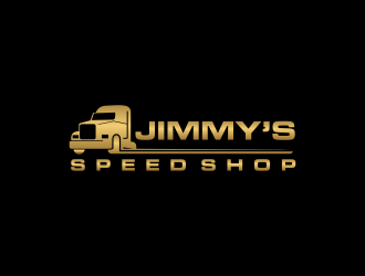 Jimmy’s Speed Shop logo design by christabel