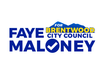 Faye Maloney for Brentwood City Council logo design by justin_ezra