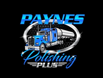 Paynes Polishing Plus logo design by Suvendu