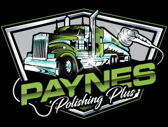 Paynes Polishing Plus logo design by LucidSketch