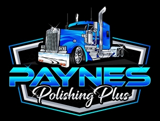 Paynes Polishing Plus logo design by Suvendu