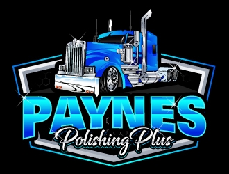 Paynes Polishing Plus logo design by Suvendu