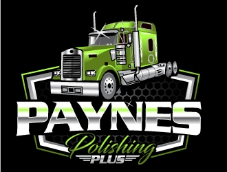 Paynes Polishing Plus logo design by Suvendu