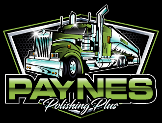 Paynes Polishing Plus logo design by LucidSketch