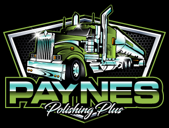 Paynes Polishing Plus logo design by LucidSketch