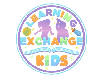 Learning Exchange Kids logo design by Suvendu