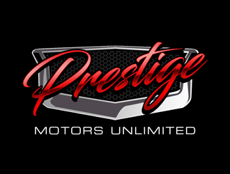 Prestige Motors Unlimited logo design by kunejo