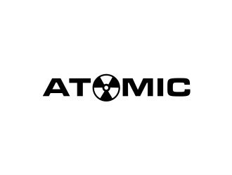 atomic logo design by evdesign