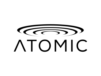 atomic logo design by cintoko