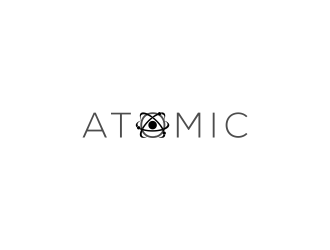 atomic logo design by Msinur