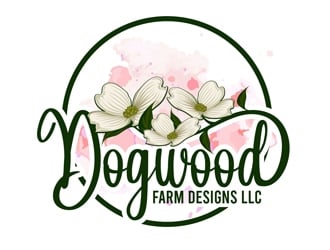 Dogwood Farm Designs LLC logo design by DreamLogoDesign