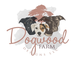 Dogwood Farm Designs LLC logo design by DreamLogoDesign