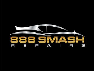 888 Smash Repairs logo design by wa_2