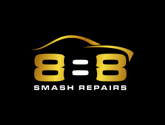 888 Smash Repairs logo design by oke2angconcept