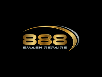 888 Smash Repairs logo design by alby