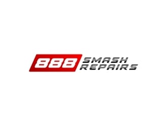 888 Smash Repairs logo design by harno