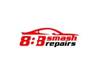 888 Smash Repairs logo design by CreativeKiller