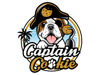 Captain Cookie logo design by haze