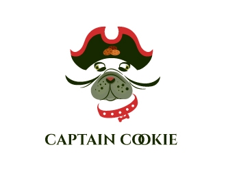 Captain Cookie logo design by savvyartstudio