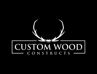 Custom Wood Constructs logo design by andayani*