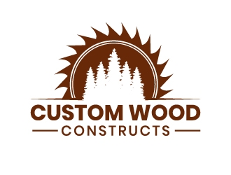 Custom Wood Constructs logo design by aryamaity