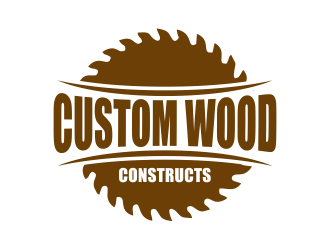 Custom Wood Constructs logo design by Girly