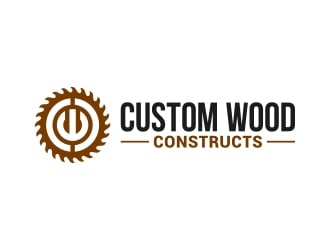 Custom Wood Constructs logo design by lexipej