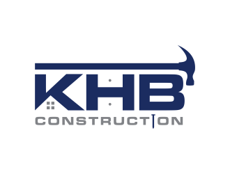 KHB Construction or Kitchen   Home   Bath inc  logo design by scolessi