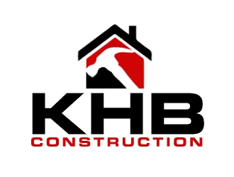 KHB Construction or Kitchen   Home   Bath inc  logo design by AamirKhan