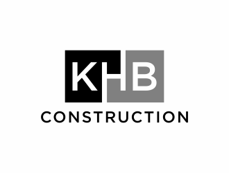 KHB Construction or Kitchen   Home   Bath inc  logo design by menanagan