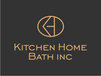 KHB Construction or Kitchen   Home   Bath inc  logo design by Zinogre