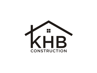 KHB Construction or Kitchen   Home   Bath inc  logo design by blessings