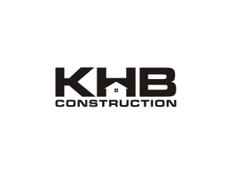 KHB Construction or Kitchen   Home   Bath inc  logo design by blessings