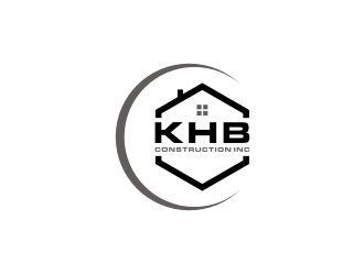 KHB Construction or Kitchen   Home   Bath inc  logo design by asyqh