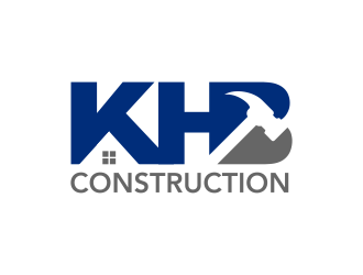 KHB Construction or Kitchen   Home   Bath inc  logo design by ingepro