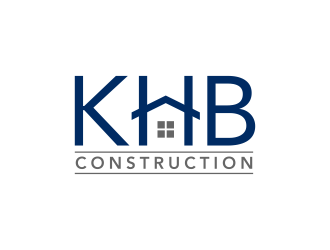 KHB Construction or Kitchen   Home   Bath inc  logo design by ingepro