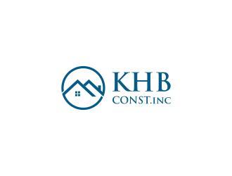 KHB Construction or Kitchen   Home   Bath inc  logo design by aflah